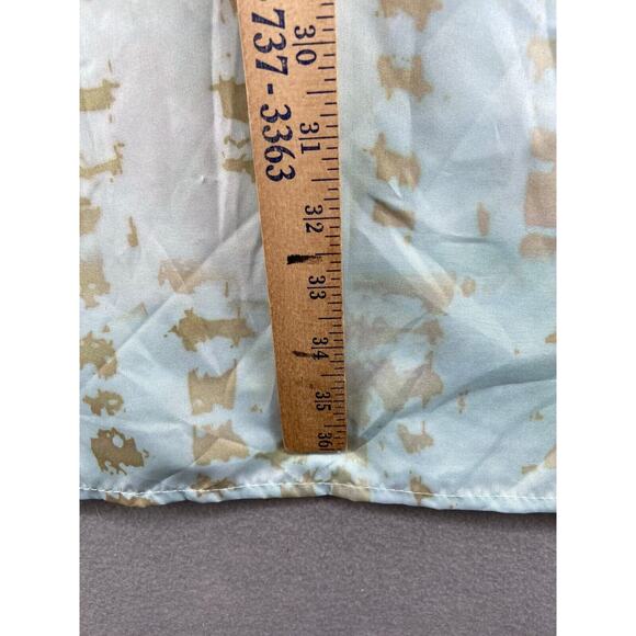 LULLA by BINDVA Coverup Swim Oversize BEACH Kraftin TUNIC Blue Tan OS Lightweigh - Picture 6 of 9